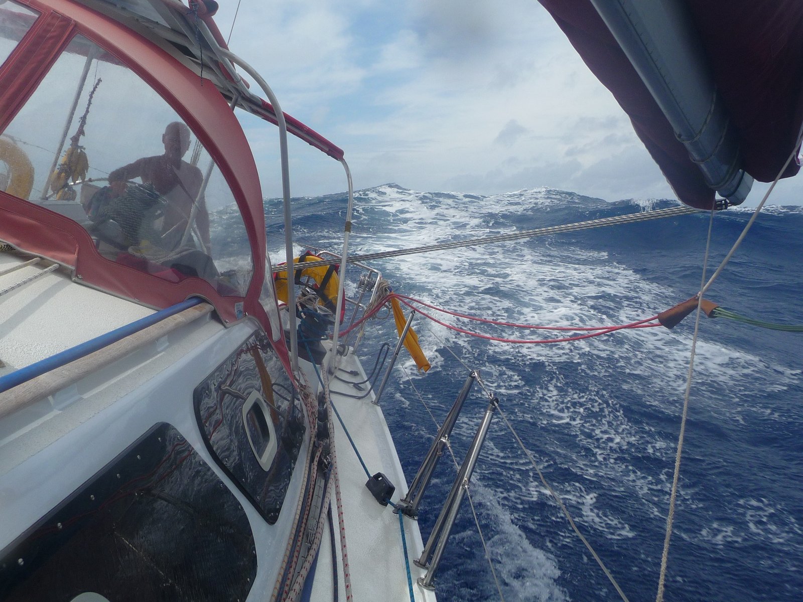 Voilier en navigation